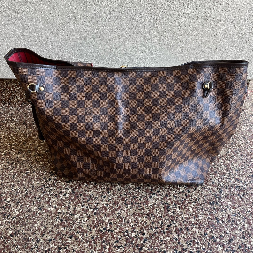 For repurposing! Torn up authentic LV tote!